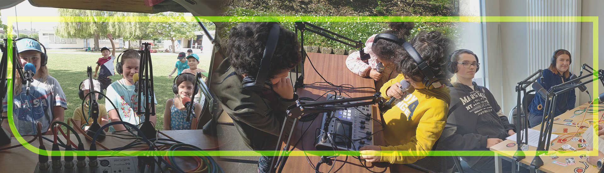 Plateaux radio de Radio Berry Loire Vauvise
